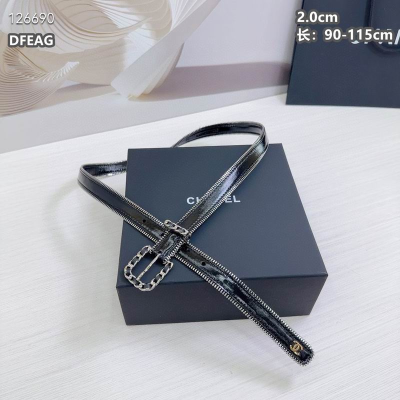 Chanel belt 20mmX90-115cm 8L10